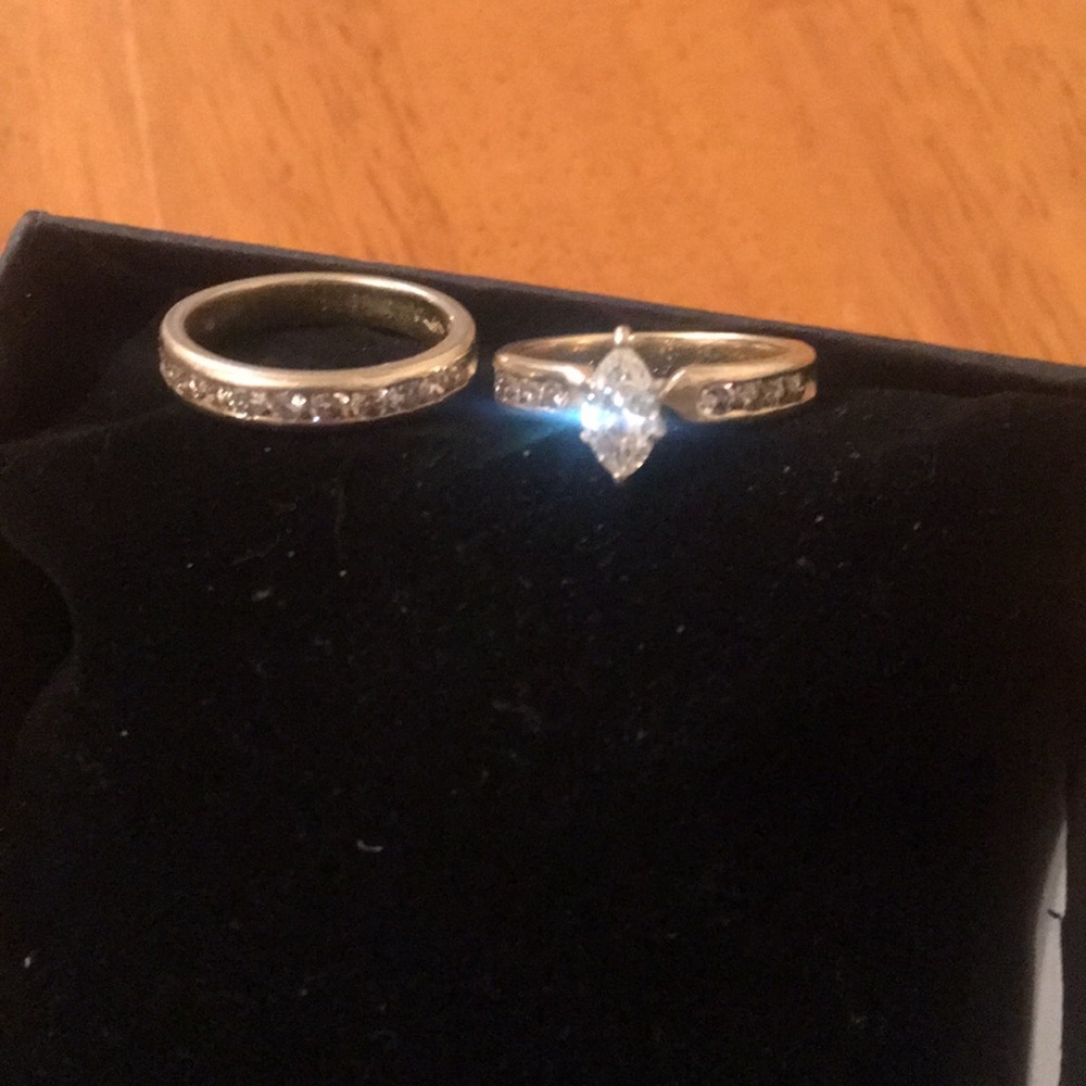 Bridal Set- Channel Set- 1-1/2 Carat